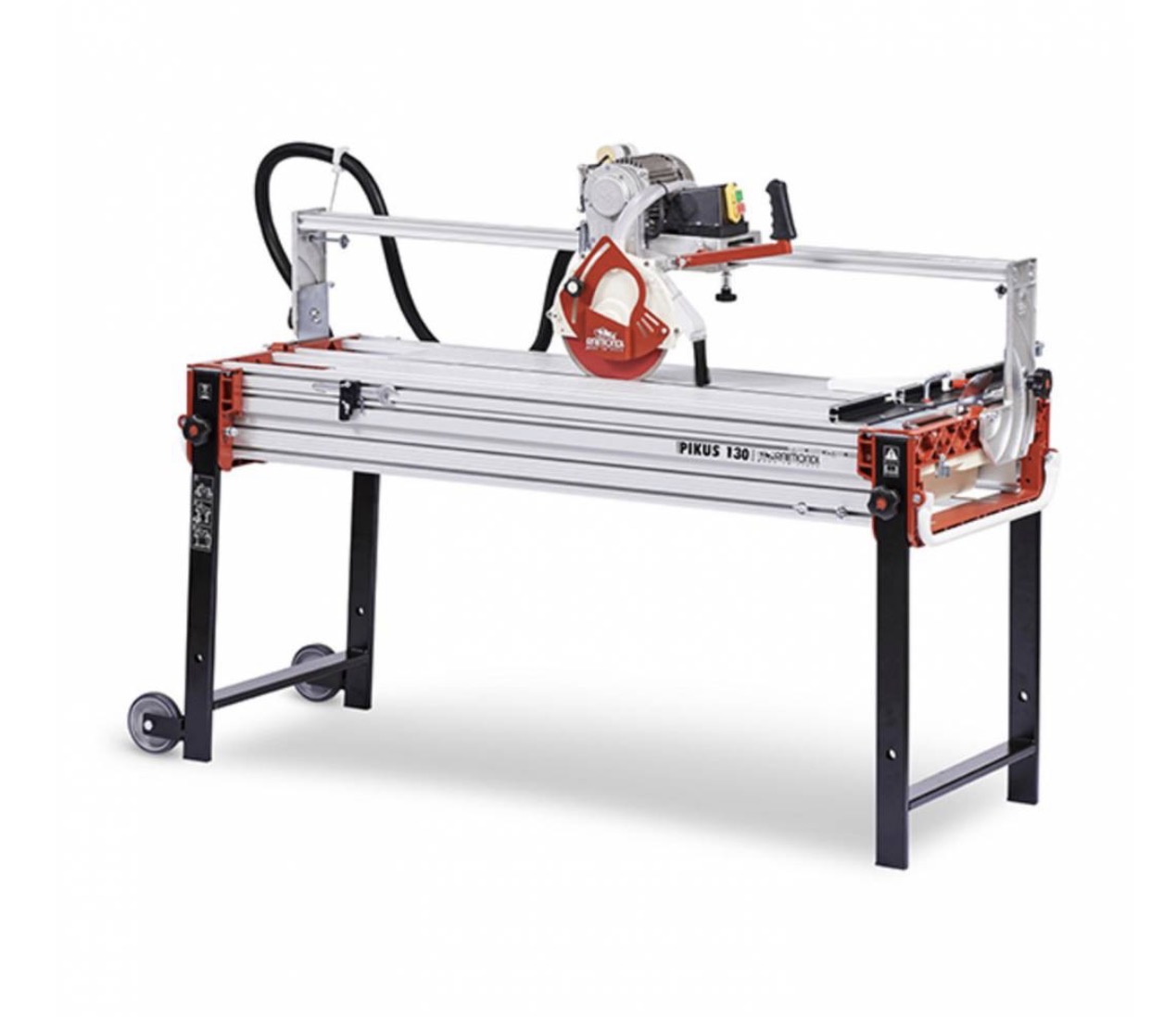 Raimondi Pikus 130 bridge tile saw used by Orleans Flooring Co. for large-format tile cutting in Orléans and Ottawa
